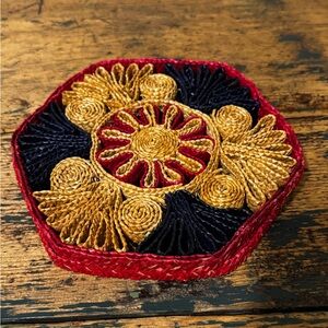 Handcrafted Multicolor Decorative Trivets